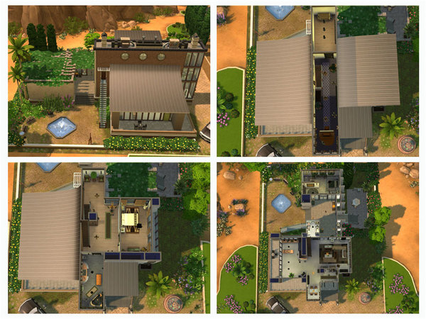  The Sims Resource: Industrial Loft by Danuta720