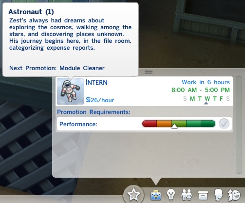  Mod The Sims: Only Skills Needed For Work by ReubenHood