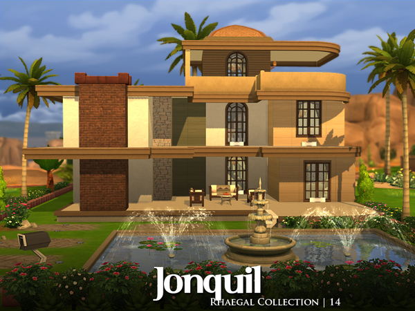  The Sims Resource: Jonquil   Furnished house by Rhaegal