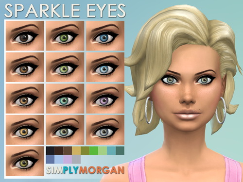  Simply Morgan: 5 Sparkle Eyes