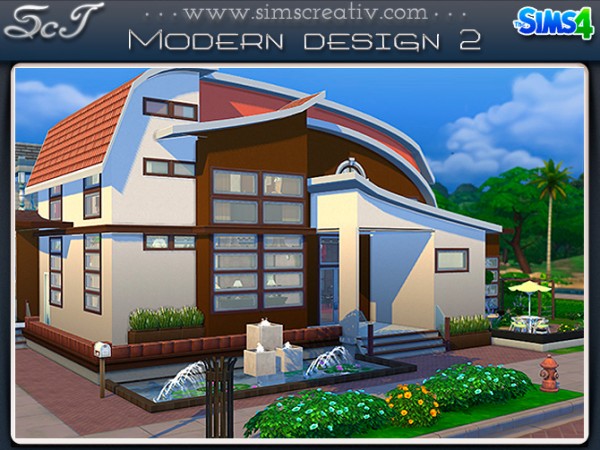  Sims Creativ: Modern design 2 by Tanitas8