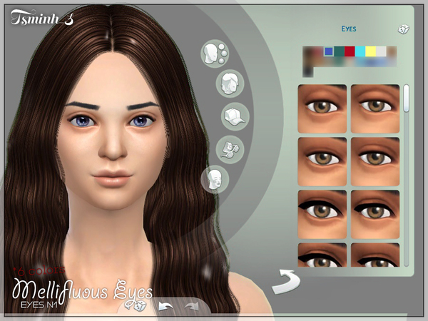  The Sims Resource: Melliflous Eyes by tsminh 3