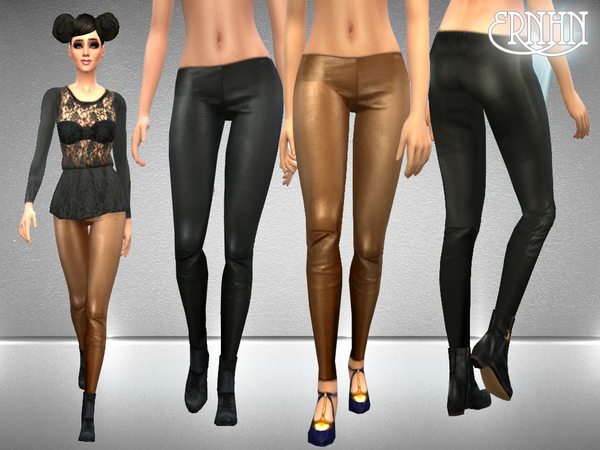  The Sims Resource: Haute to Lace and Leather Set by ernhn