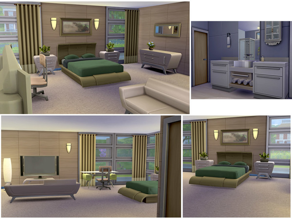  The Sims Resource: Modern Living  residential house by FarynGal
