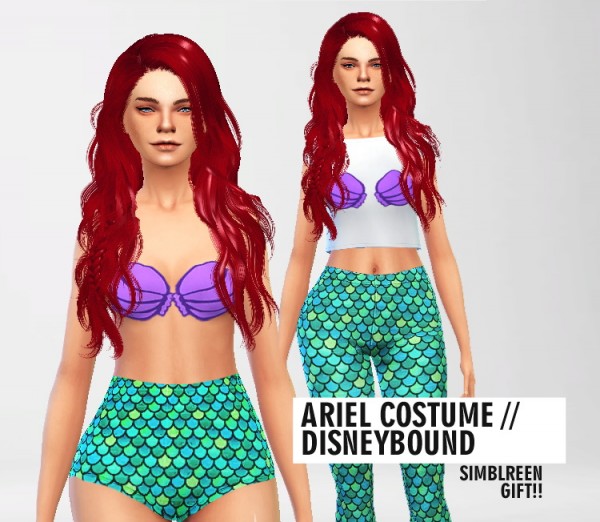  Pure Sims: Ariel costume