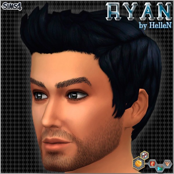 Sims Creativ: Ryan by HelleN