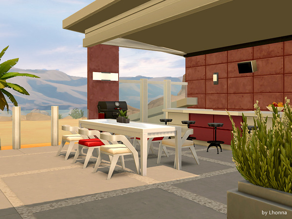 The Sims Resource: Luca residential house by Lhonna