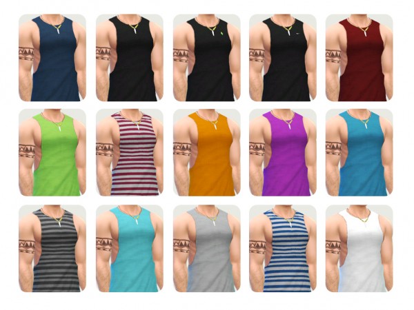  Lumia Lover Sims: Muscle Shirts