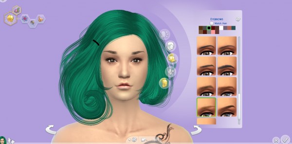  Mod The Sims: Cute Brows by Koodlebug