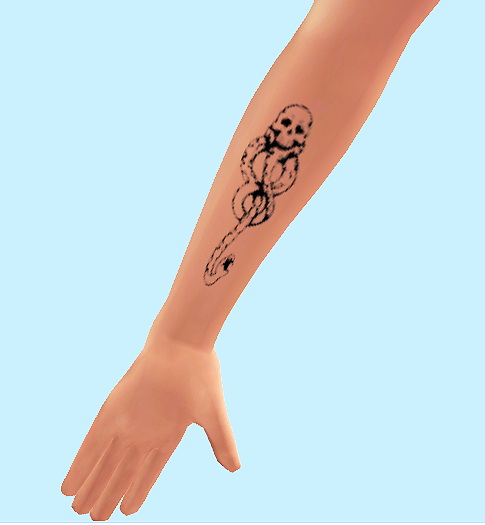  Decay Clown Sims: Death eaters tattoo