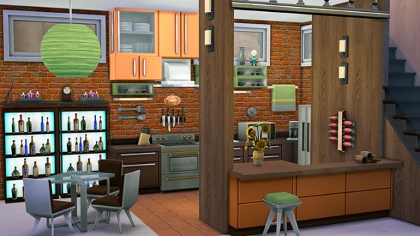  Sims Creativ: Mini modern by Tanitas8