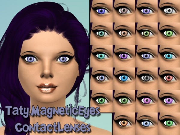  The Sims Resource: Magnetic Eyes by Taty