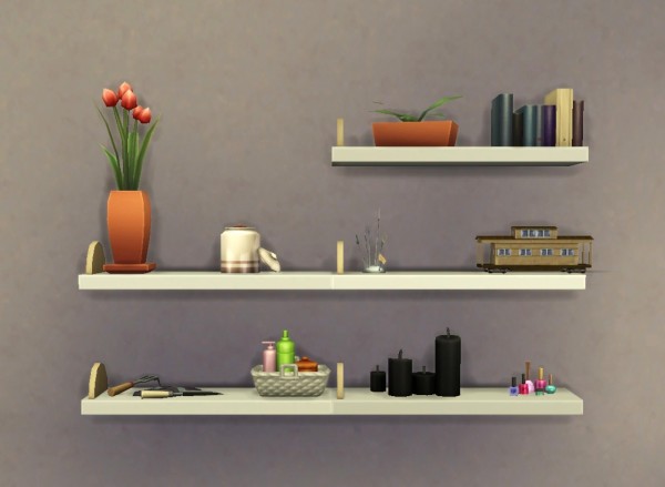  Mod The Sims: Clutter Anywhere by plasticbox