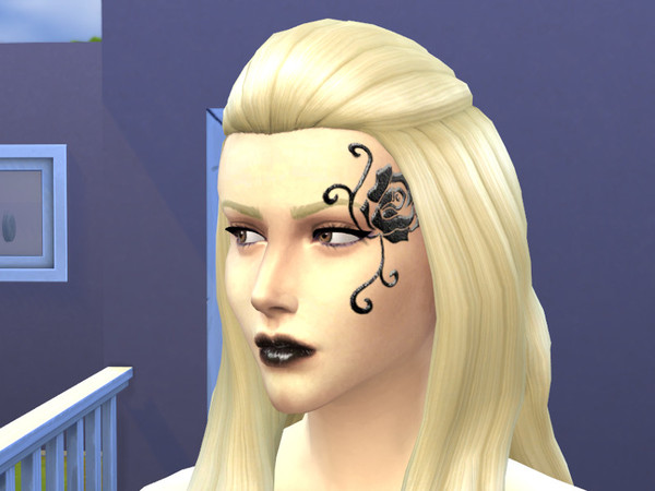  The Sims Resource: Night Dream face paint by Altea127