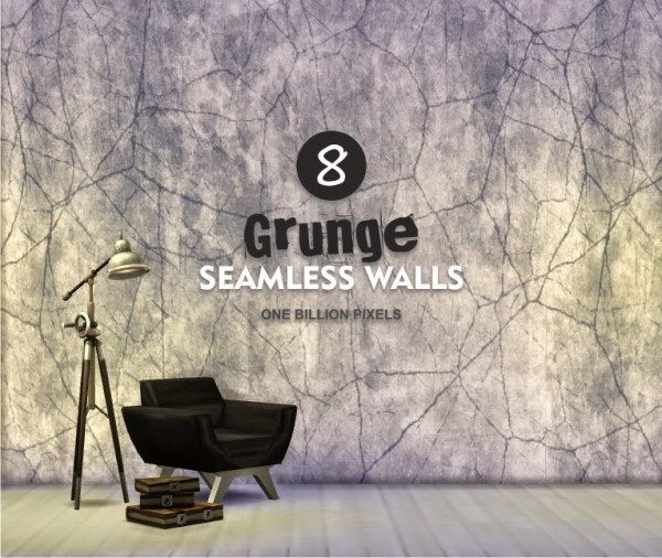  One Billion Pixels: 8 Grunge Seamless Walls