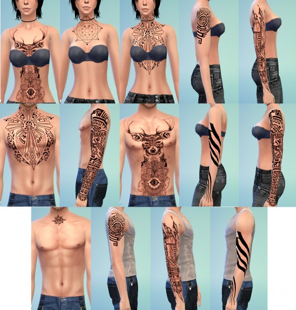  Onelama: Random tattos set 3