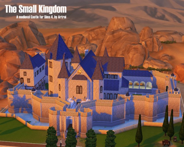 Mod The Sims: The Small Kingdom Castle (no CC) by artrui