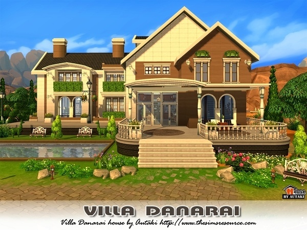  The Sims Resource: Villa Danarai by Autaki