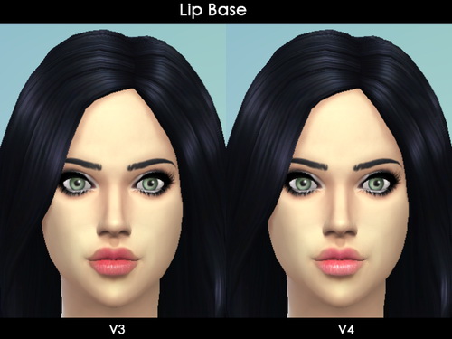  Cien z Roza: Lips Base to lighten the lip gloss or darken it