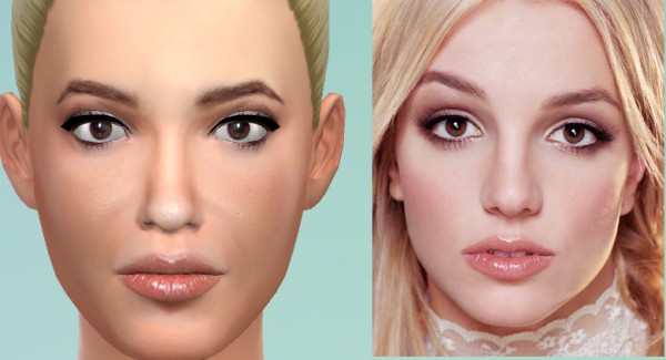  Mod The Sims: Britney Spears female sims model  by Cleos