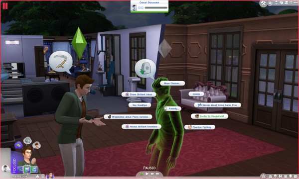  Mod The Sims: Easy Invite Ghost to Household by ReubenHood