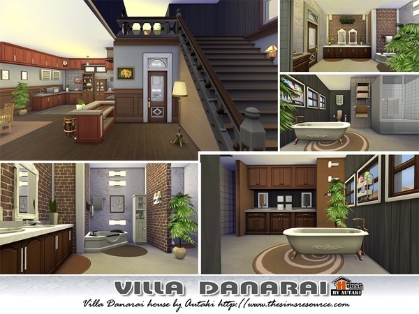  The Sims Resource: Villa Danarai by Autaki