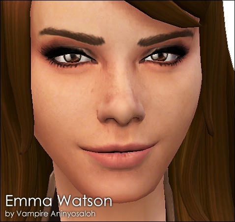  Mod The Sims: Emma Watson by Vampire aninyosaloh