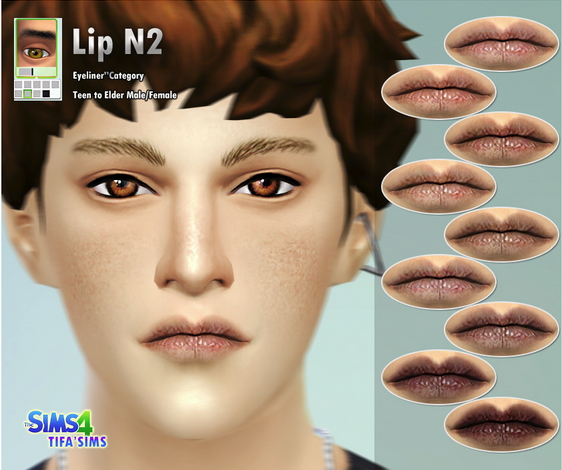  Tifa Sims: Lipstick N2
