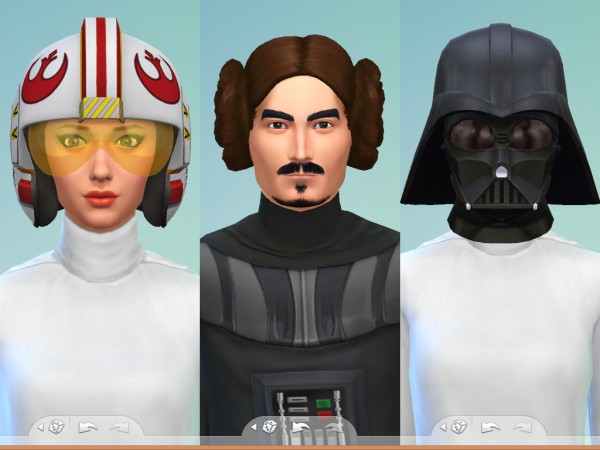  Mod The Sims: Versatile Star Wars Hats by Snaitf