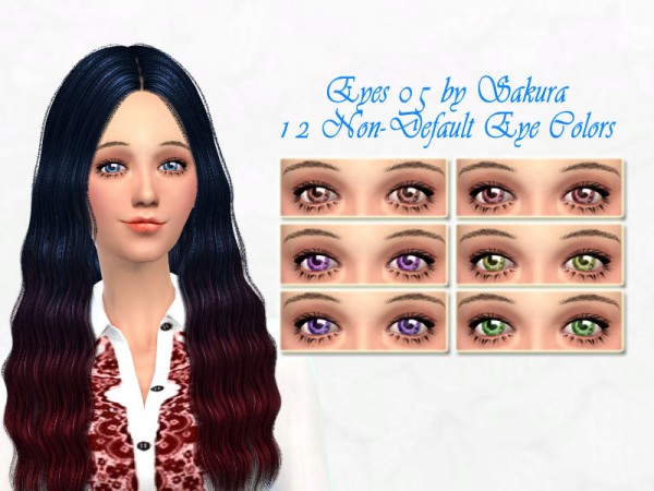  The Sims Resource: Eyes 05 by SakuraPhan