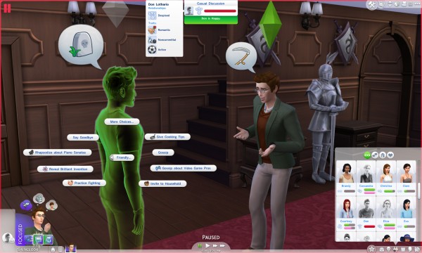  Mod The Sims: Easy Invite Ghost to Household by ReubenHood