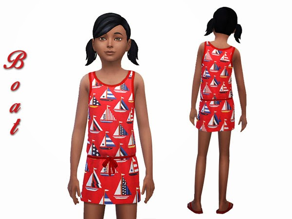  SimControl: Look Marinero dress for girls