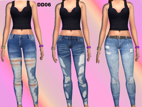  The Sims Resource: Leggings set by DivaDelic06