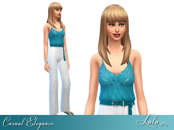  The Sims Resource: Casual Elegance outfit by Lulu265