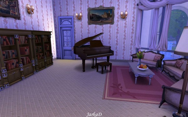  JarkaD Sims 4: Mansion FLORESSA