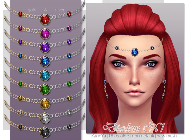  The Sims Resource: Diadem N1 by KanoYa