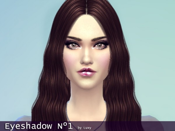  LuxySims: Eyeshadow Nº1