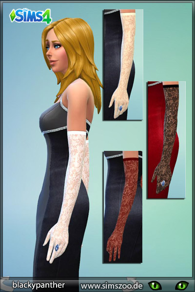  Blackys Sims 4 Zoo: Lace gloves 2 by blackypanther