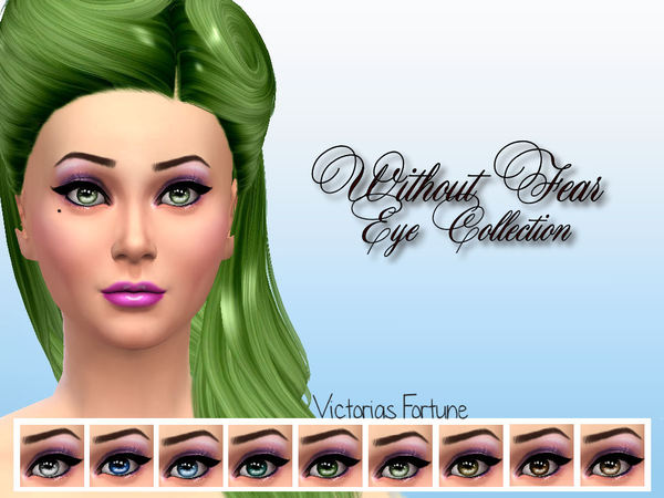  The Sims Resource: Without Fear Eye Collection by Fortunecookie1