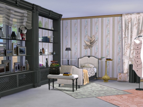  The Sims Resource: Power of Pink Single Bedroom by ShinoKCR