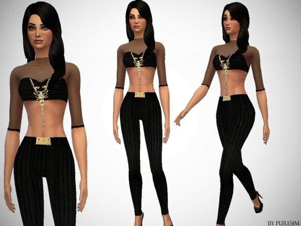  The Sims Resource: Chic Outfit by PureSim
