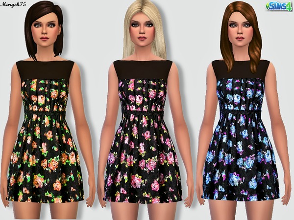  The Sims Resource: Floral Love Dress by Margeh 75