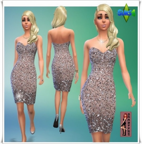  Annett`s Sims 4 Welt: Party Dresses Glitterdream