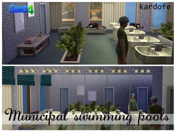  The Sims Resource: Municipal swimming pools by Kardofe