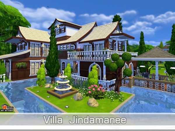  The Sims Resource: Villa Jindamanee by Autaki
