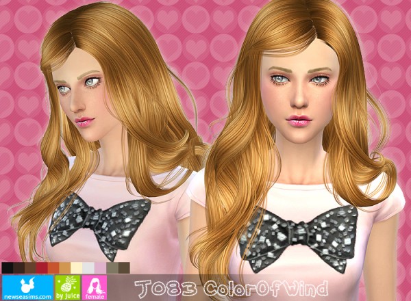  NewSea: J083 Color of Mind hairstyle