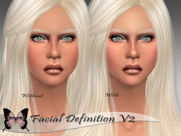  The Sims Resource: Facial Definition V2 by Ms Blue