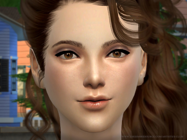  The Sims Resource: Eyebrows 08 by S Club