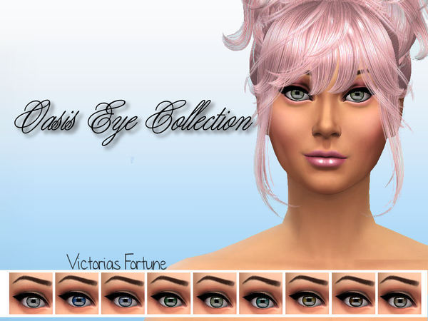  The Sims Resource: Oasis Eye Collection by fortunecookie1