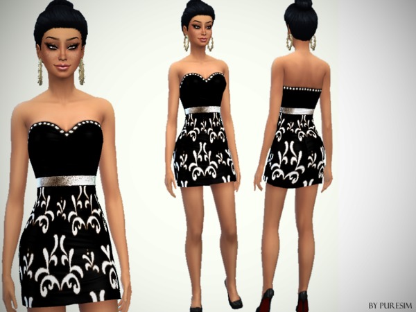  The Sims Resource: Elegant Dress by PureSims